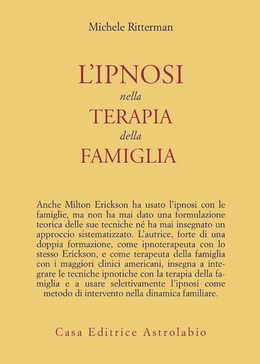 L'ipnosi nella terapia della famiglia - Michele Ritterman - copertina