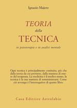 Teoria della tecnica in psicoterapia e in analisi mentale