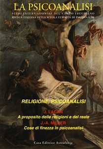 Libro La psicoanalisi. Vol. 58: Religione, psicoanalisi. 