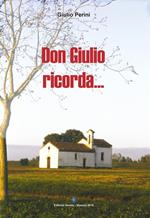 Don Giulio ricorda...