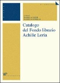 Catalogo del Fondo librario Achille Loria - copertina