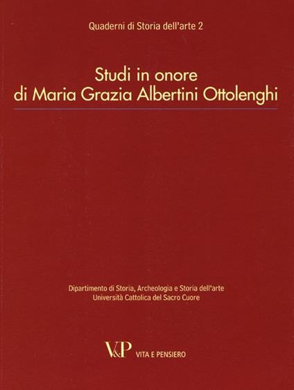 Studi in onore di Maria Grazia Albertini Ottolenghi - copertina