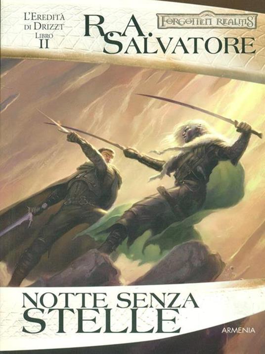 Notte senza stelle. L'eredità di Drizzt. Vol. 2 - R. A. Salvatore - copertina