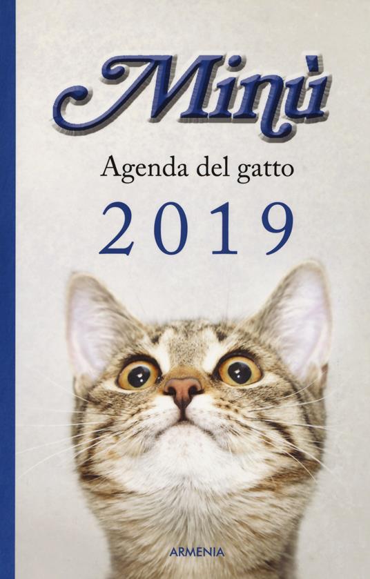 Minù. Agenda del gatto 2019 - copertina