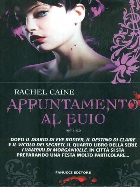 Appuntamento al buio. I vampiri di Morganville - Rachel Caine - copertina