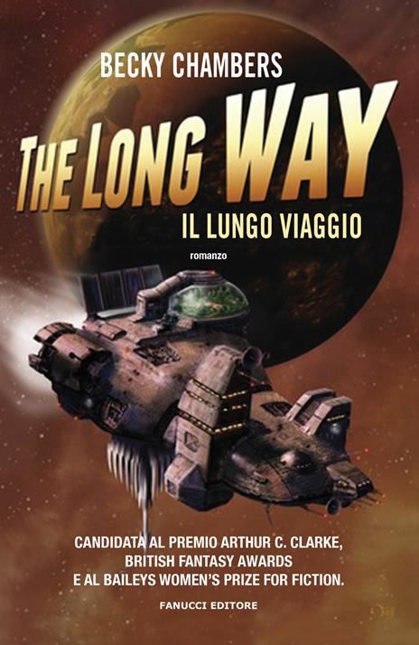 The long way. Il lungo viaggio - Becky Chambers - copertina