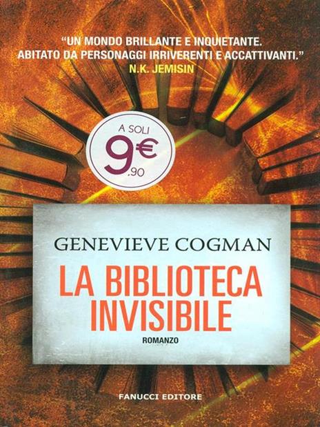 La biblioteca invisibile - Genevieve Cogman - copertina