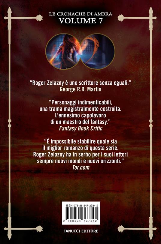 Il sangue di Ambra. Le cronache di Ambra. Vol. 7 - Roger Zelazny - 4