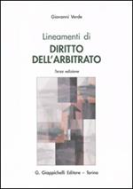 Lineamenti di diritto dell'arbitrato