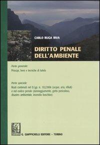 Diritto penale dell'ambiente - Carlo Ruga Riva - copertina