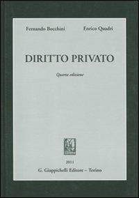 Diritto privato - Fernando Bocchini,Enrico Quadri - copertina