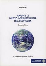 Appunti di diritto internazionale dell'economia