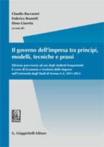 Il governo dell'impresa tra principi, modelli, tecniche e prassi