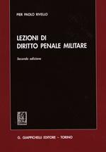 Lezioni di diritto penale militare