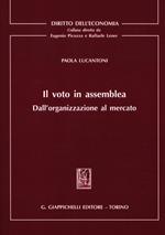 Il voto in assemblea. Dall'organizzazione al mercato