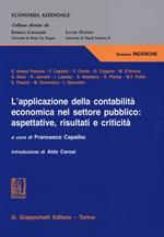 L' applicazione della contabilità economica nel settore pubblico: aspettative, risultati e criticità