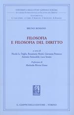 Filosofia e filosofia del diritto