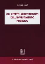 Gli effetti redistributivi dell'investimento pubblico