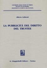 La pubblicità del diritto del trustee