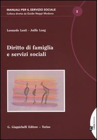 Diritto di famiglia e servizi sociali - Leonardo Lenti,Joelle Long - copertina