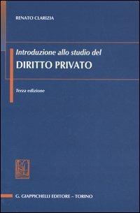 Introduzione allo studio del diritto privato - Renato Clarizia - copertina