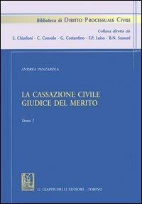 La Cassazione civile giudice del merito - Andrea Panzarola - copertina