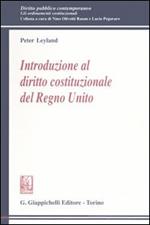 Introduzione al diritto costituzionale del Regno Unito