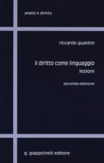 Il diritto come linguaggio. Lezioni