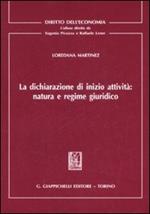 La dichiarazione di inizio attività: natura e regime giuridico