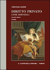 Diritto privato. Linee essenziali. Estratto - Vincenzo Roppo - copertina