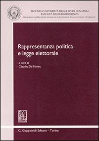 Rappresentanza politica e legge elettorale - copertina