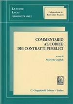 Commentario al codice dei contratti pubblici