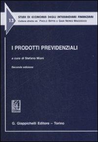 I prodotti previdenziali - copertina