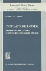 L' attualità dell'offesa. Desistenza volontaria e genesi del disvalore penale