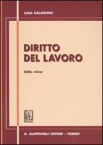  Diritto del lavoro. Editio minor