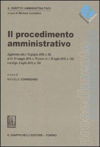 Il procedimento amministrativo - copertina