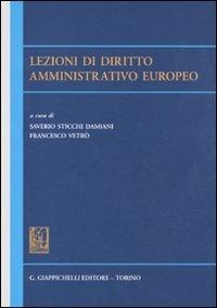 Lezioni di diritto amministrativo europeo - copertina