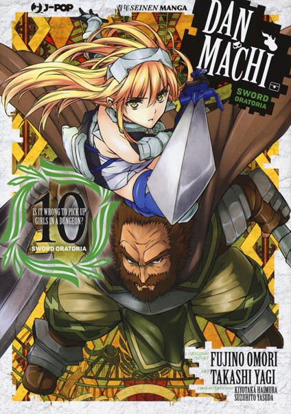 DanMachi. Sword oratoria. Vol. 10 - Fujino Omori - copertina