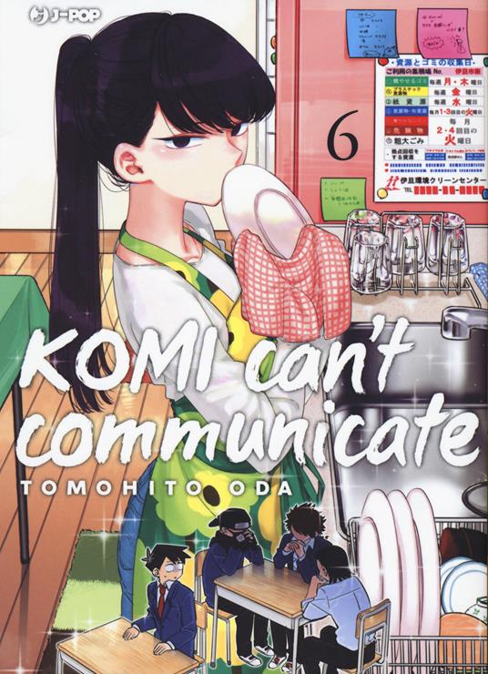 Komi can't communicate. Vol. 6 - Tomohito Oda - copertina