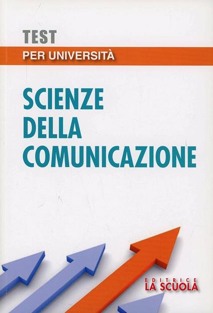 Test per università. Scienze della comunicazione - copertina