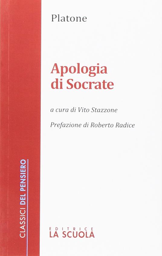 Apologia di Socrate - Platone - copertina