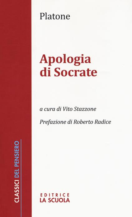 Apologia di Socrate - Platone - copertina