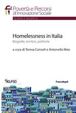 Homelessness in Italia. Biografie, territori, politiche