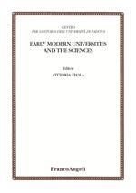 Early modern universities and the sciences