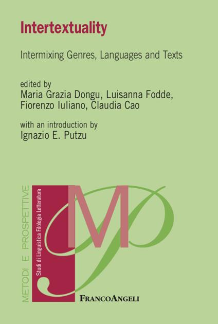 Intertextuality. Intermixing Genres, Languages and Texts - copertina