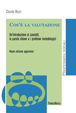 Cos'è la valutazione. Un'introduzione ai concetti, le parole chiave e i problemi metodologici. Nuova ediz.