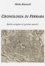 Cronologia di Ferrara. Dalla fondazione ai giorni nostri