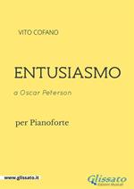 Entusiasmo. A Oscar Peterson. Per pianoforte. Spartito