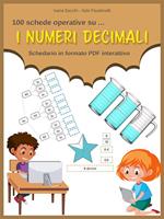 I numeri decimali. Schedario in formato PDF interattivo
