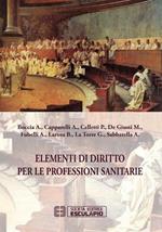 Elementi di diritto per le professioni sanitarie